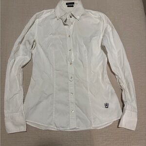 Massimo Dutti White Women Shirt